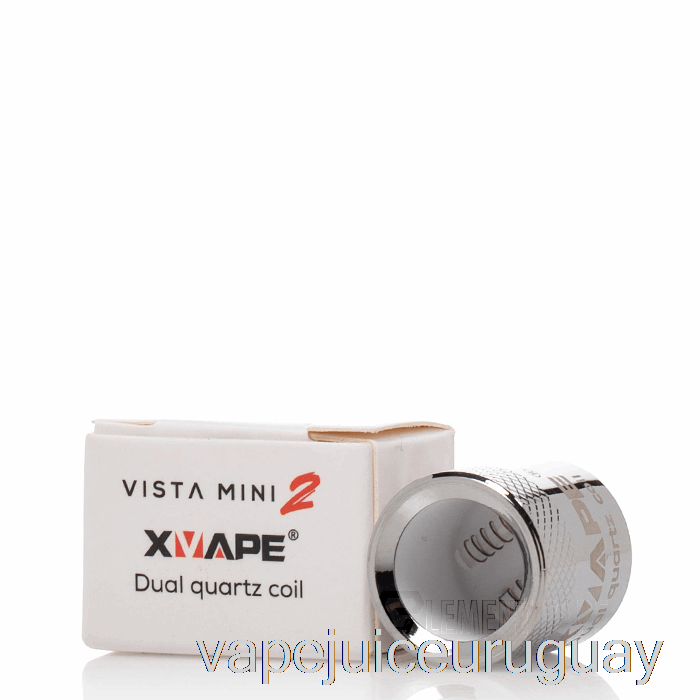 Xvape Vista Mini 2 Bobinas De Repuesto Atomizador De Calentamiento De Cuarzo Dual Vape Recargable